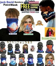 3-12Pcs Tube Bandana Scarf Neck Gaiter Head Face Mask Multi-use Outdoor Cap Lot