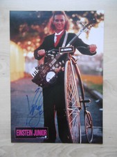 Yahoo Seriou Autogramm signed A4 Kinoaushangbild "Einstein Junior"