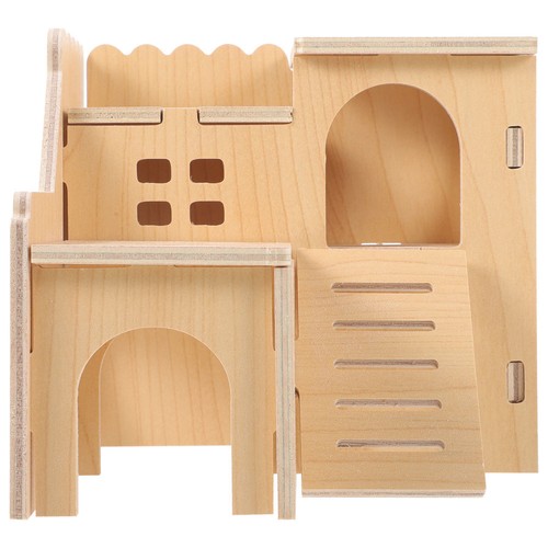 Mini Chalet Slide Toys soldes Multi-chamber Hamster House Small Animal Habitat