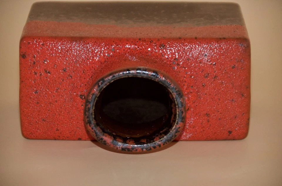 Fat Lava - Scheurich - Keramik Vase - 70er Jahre - 19 cm hoch - Bild 4 von 4