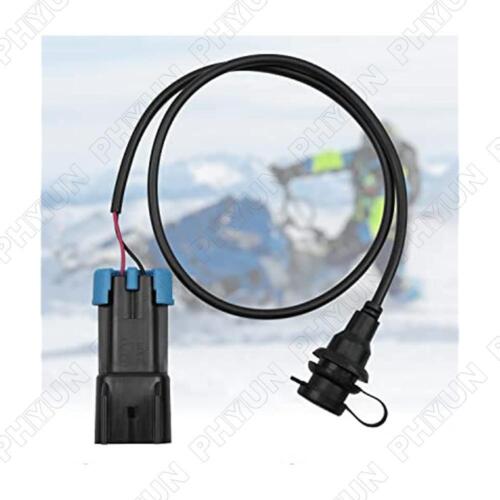 2883824 2414662 RCA Power Plug Black For Polaris Snowmobile Heated Visor 2007-21 - Picture 4 of 6