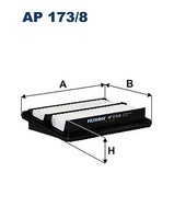 Filtron AP173/8 Luftfilter FüR Baleno Swift SX4 S-CROSS Vitara 1.0 1.0H 02.16-