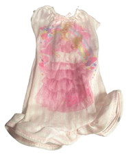 Vintage Barbie Doll Night Gown Sleepwear Nighties 90s Pajamas