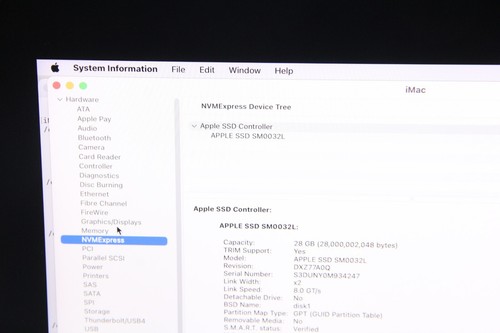 Apple 2019 iMac 19,2 | i5@3GHz(8500), 8GB Ram, 1TB Fusion Drive, Radeon Pro 560x - Picture 4 of 8