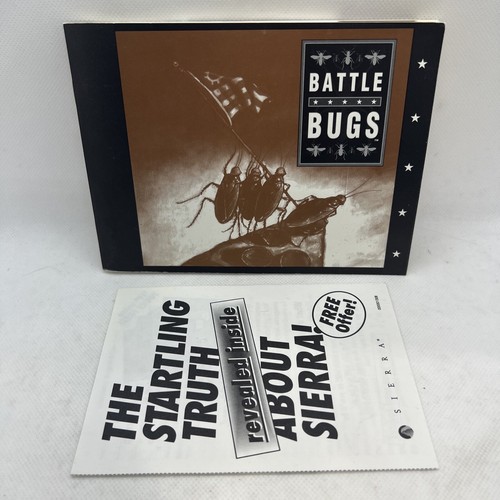 Battle Bugs DOS PC Game Sierra 3.5” with box - Picture 12 of 17