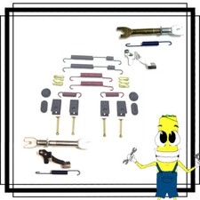 Rear Brake Drum Spring Hardware Kit for Hyundai Accent 2006-2011 (see chart)