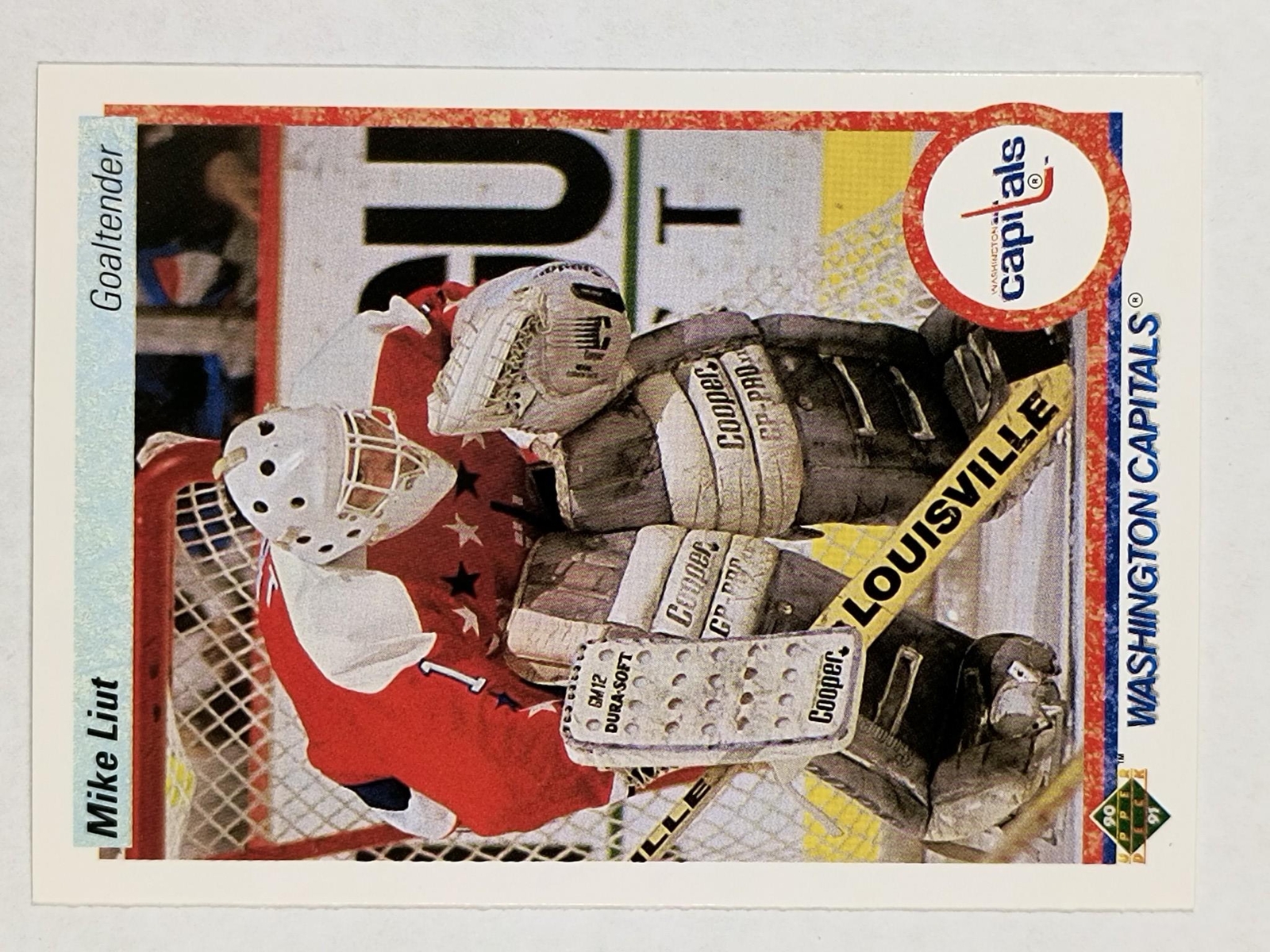 1990-91 Upper Deck #127 Mike Liut
