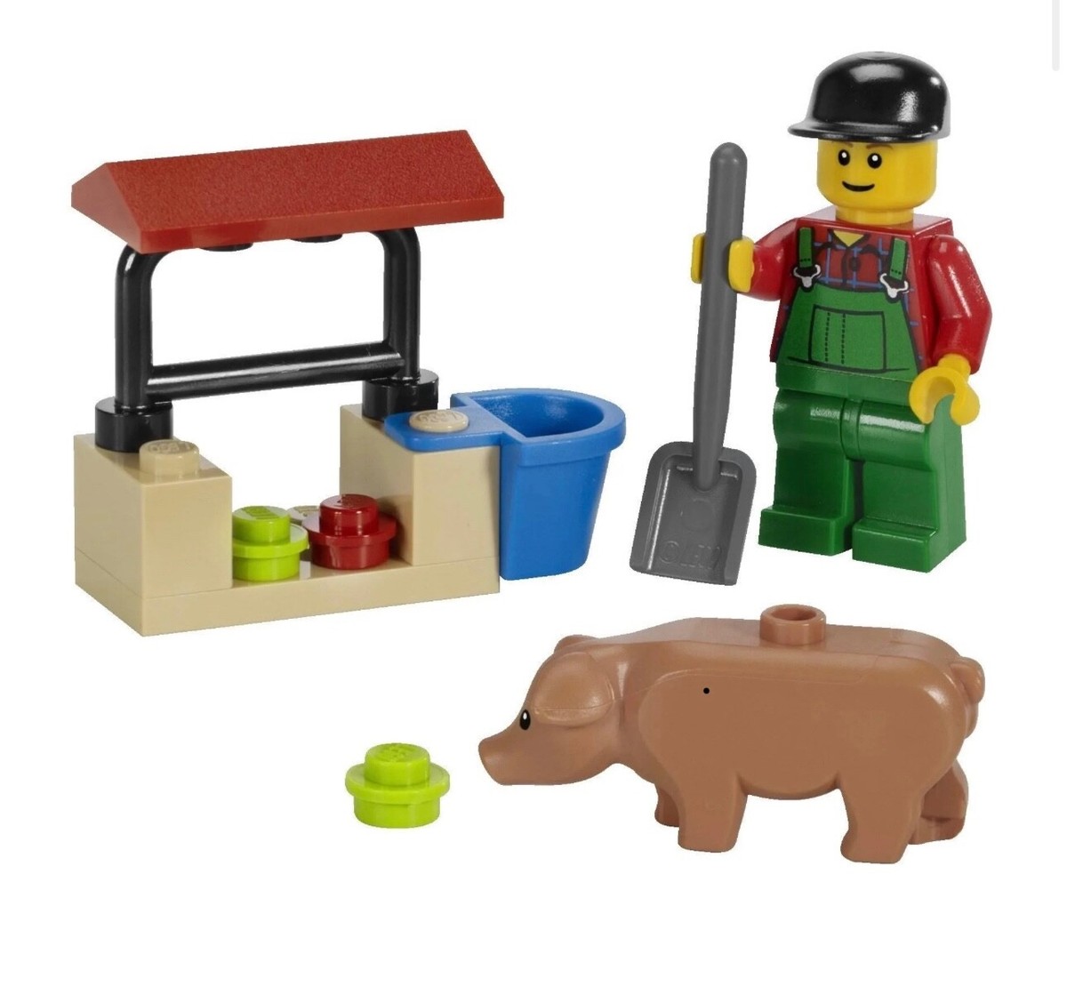 NEW* Lego 7566 City FARMER Dog Pig *RETIRED* 673419129572| eBay