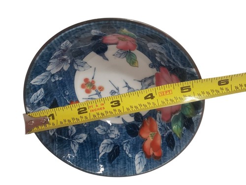Vintage Japanese Cherry Blossoms Porcelain Rice Bowl - Picture 6 of 6