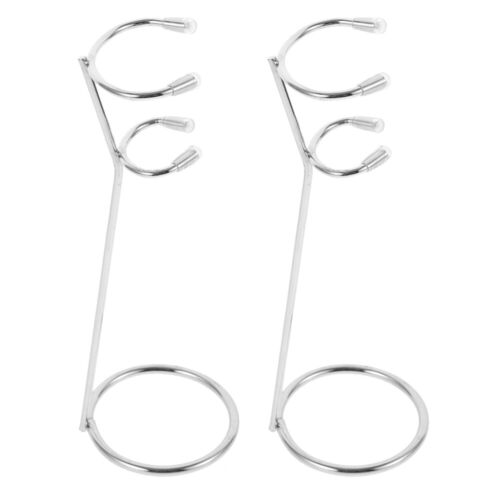 2pcs Frother Stand Kitchen Milk Frother Holder for Coffee Stainless Steel Egg