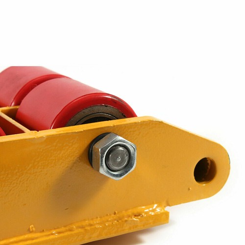 6Ton Moving Yellow Dolly Skate Machinery Roller 4Pcs - VEVOR - Picture 5 of 13