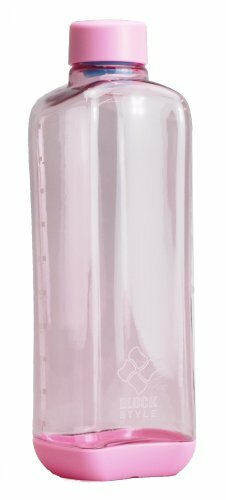 Pearl Metal Water Bottle 1000 Ml Straight Drink Pc Aqua Bottle Pink Block Style Ebay