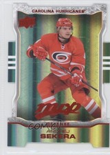 2014-15 Upper Deck MVP Colors & Contours Teal Die-Cut Andrej Sekera #48 0f8