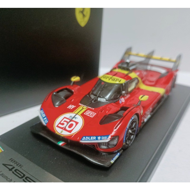 LookSmart 1:43 Ferrari 499P Launch Version Limited Collectible Car