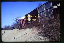 Kodachrome Dia von N&W Norfolk und Western Box Car 1967