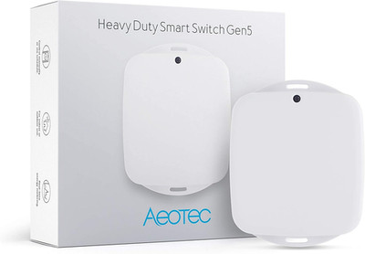 Heavy Duty Smart Switch, Z-Wave plus Home Security On/Off Controller, 40 Amps. E