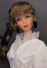 Vintage Barbie Mod Doll Outfit #1863 Talking Head TNT Body wearing Pretty Power