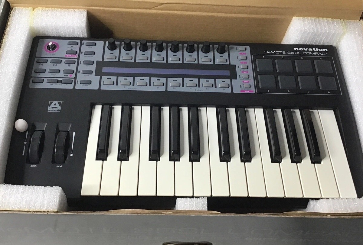 Novation Remote 25SL Compact Midi Keyboard Controller W/ Power