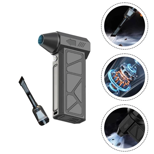 Battery Powered Air Duster 130000 RPM with Vacuum Kit for Home Cleaning