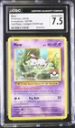 MEW 2016 Pokemon XY Evolutions League Challenge 3rd Place Stamped #53 CGC 7.5
