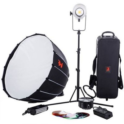 FALCON EYES BL-30TD-K1 Bi-Color LED DMX Leuchten Set, dimmbar, V-Mount, 300W