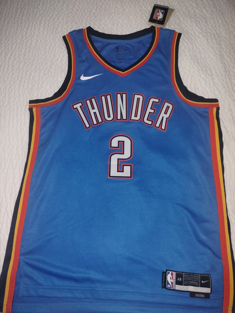 SGA Shai Gilgeous-Alexander Signed Authentic Finals Jersey