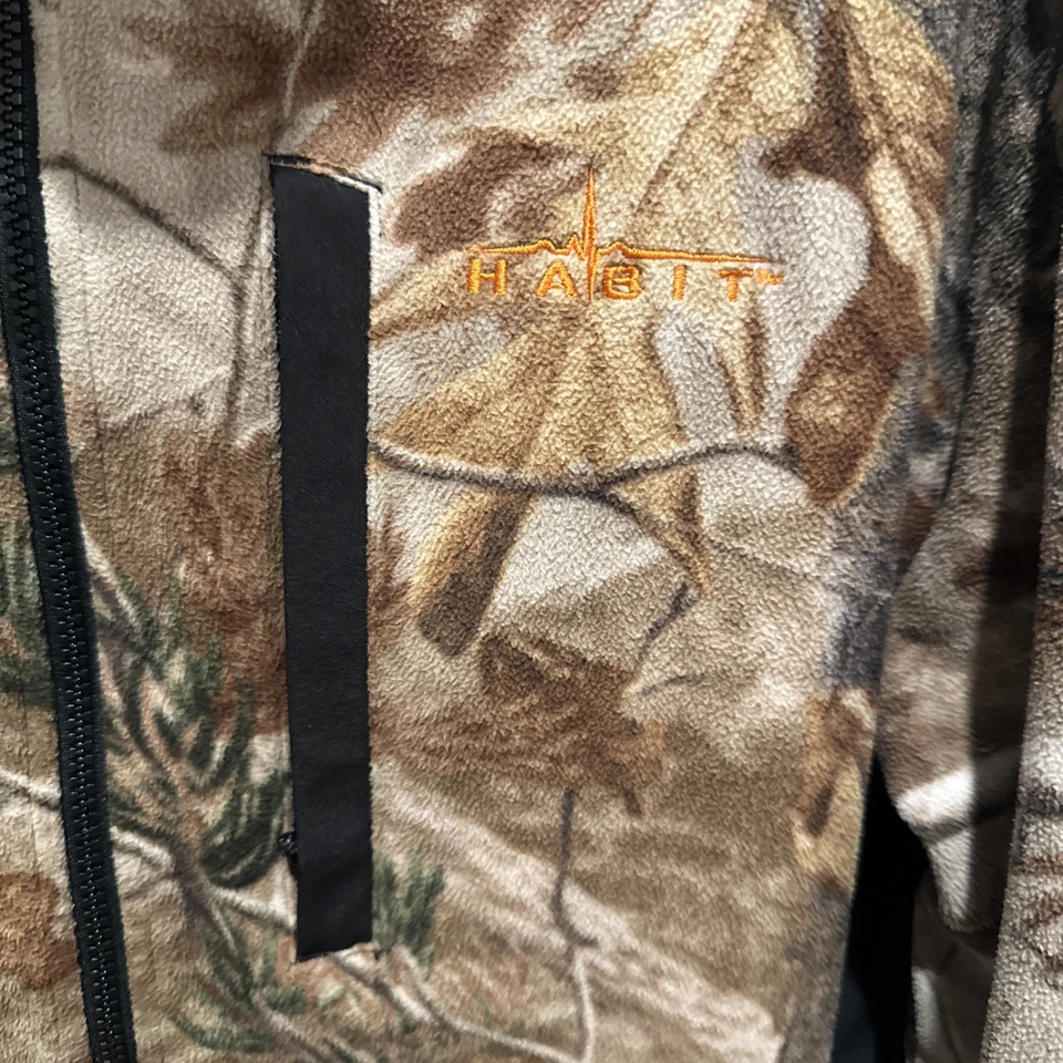 Habit Scent Factor Men’s Full Zip Camo Jacket XL - Image 3 of 4