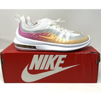 Nike Air Max Premium Axis Women's Size 7.5 White Melon Tint Laser Fuchsia