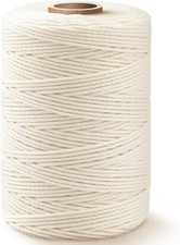 SMART CASUAL 600 Feet 2Mm Cotton Butcher Twine String Soft Food Safe for Cooking