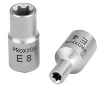 "Proxxon Aussen Torx Einsatz Nuss E5 Antrieb 6,3Mm 1/4\" Crv Stahl"