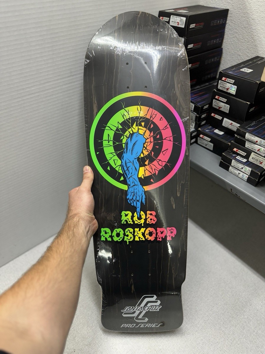 Santa Cruz Rob Roskopp Target 1 Reissue Skateboard Deck | eBay