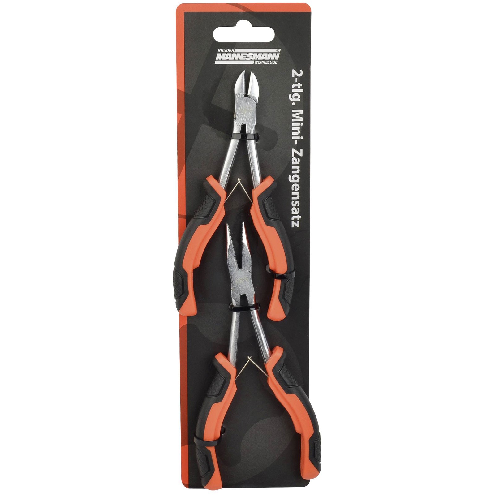 Brüder Mannesmann Workshop Pliers Set Durable 2-Piece Tool