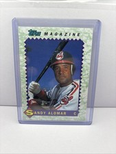 1990-93 Topps Magazine Card - Sandy Alomar Jr. #TM20 Cleveland Indians MLB HOF