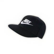 Nike Unisex Childrens Apparel Kids Little Flat Brim Hat 4-7, Black One Size