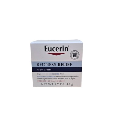 Eucerin Redness Relief Night Cream 1.7 oz/48 g 