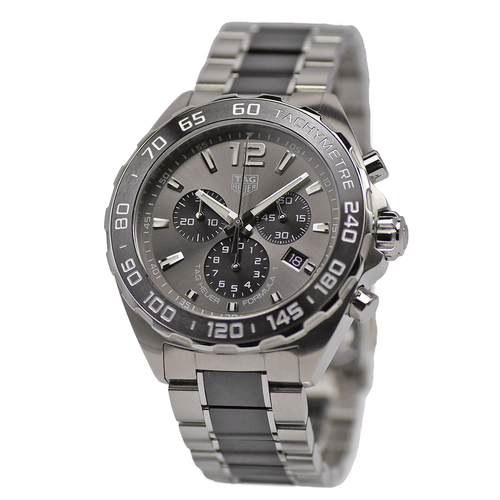 Wristwatch TAG HEUER CAZ1011.BA0843 Formula 1 Silver 43mm Stainless steel USED - Picture 3 of 7