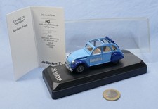 Solido pour salon 1996 Bijenkorf 1/43 : Citroën 2cv en version Gauloises