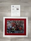 RARE LOA Cristiano Ronaldo Beckett Autographed Framed Photo 