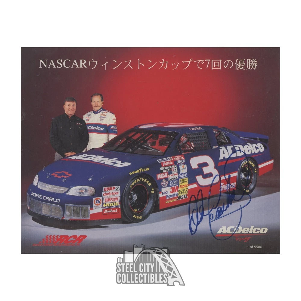 Dale Earnhardt NASCAR Original Autographed Photos for sale | eBay