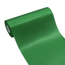 Green Satin Ribbon 8 Inch 25 Yards Fabric Large Silk Ribbon for Gift Wrapping...