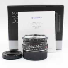Voigtlander NOKTON Classic 35mm F/1.4 II MC VM for Leica M Lens Almost Unused 