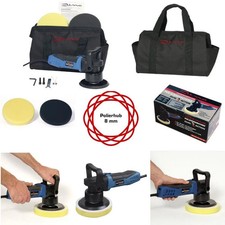 Lucidatrice Auto Dino Dual Action Lucidatura Eccentrica Professionale Set 2 Pad