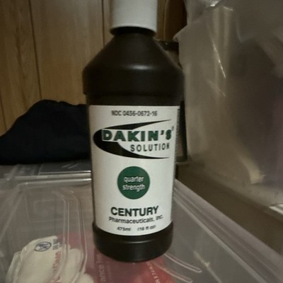 Century Pharmaceuticals Dakin's Solution Quarter Strength Antiseptic 16 fl oz