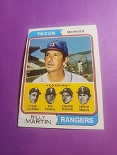 1974 Topps - Billy Martin, Charlie Silvera, Frank Lucchesi #379