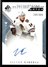 2018-19 SP Authentic #167 Victor Ejdsell Autographed Future Watch  #/999