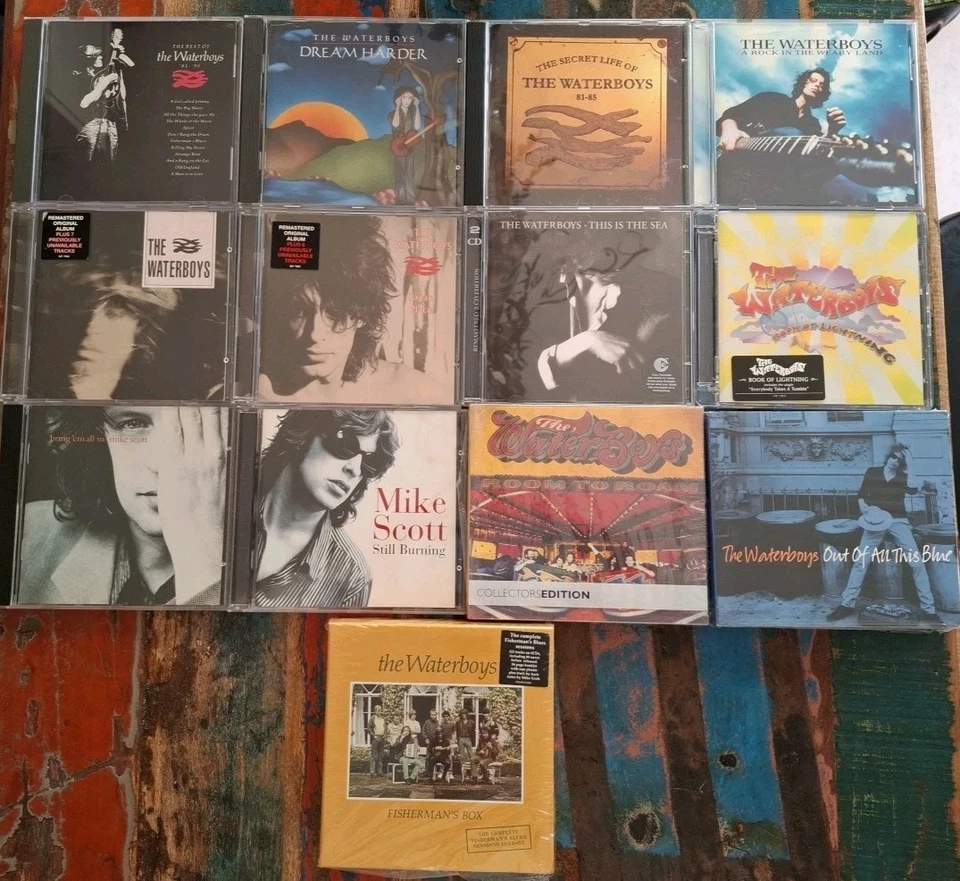 The Waterboys 22CD Set Mike Scott Fishermans Box Room To Roam Remasters Deluxe + - Bild 2 von 4