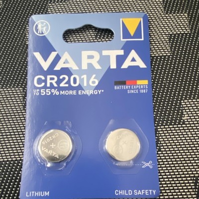 VARTA Lithium Knopfzelle Batterie CR2016 Coin Cell/Button (Blisterpack)
