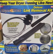 Dryer Max DRMH-MC 3-Piece Dryer Lint Removal Kit