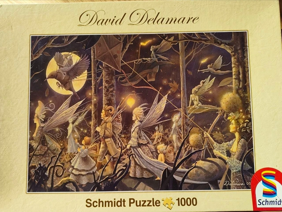 Schmidt Puzzle  1000 David Delamare "Herbstprozession - Bild 1 von 1