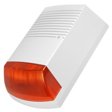 Alarme solaire faux systeme alarme boite leurre sirene exterieure LED